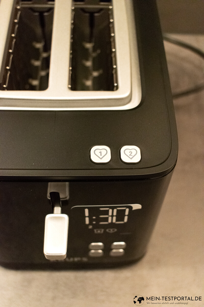 Light - Smart\'n Krups mein-testportal KH6418 Toaster
